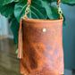 Braxton Bucket in Horween Natural Derby