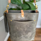 Bennett Bucket in Seagrass Derby Horween