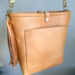 Bennett Bucket in Natural Vachetta (non-milled)