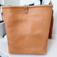 Bennett Bucket in Natural Vachetta (non-milled)