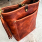 Bennett Bucket in Horween English Tan Derby