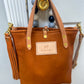 Bennett Petite Bucket in Hermann Oak Heritage 1881 Veg Tan Leather