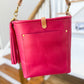 Bennett Bucket in Fuscia Vachetta (non-milled)