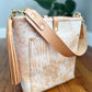 Bennett Bucket in Vintage Natural Vachetta