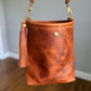 Braxton Bucket in Horween Natural Derby