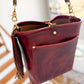 Bennett Bucket in Burgundy Chromexcel Horween
