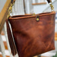 Hobo Bucket in Horween Brown Nut Dublin w/Candy Strap