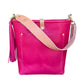 Bennett Bucket in Fuscia Vachetta (non-milled)