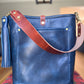 Bennett Bucket in Horween Cobalt Full Grain Leather