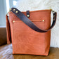 Bennett Bucket in Tawny Full Grain Leather
