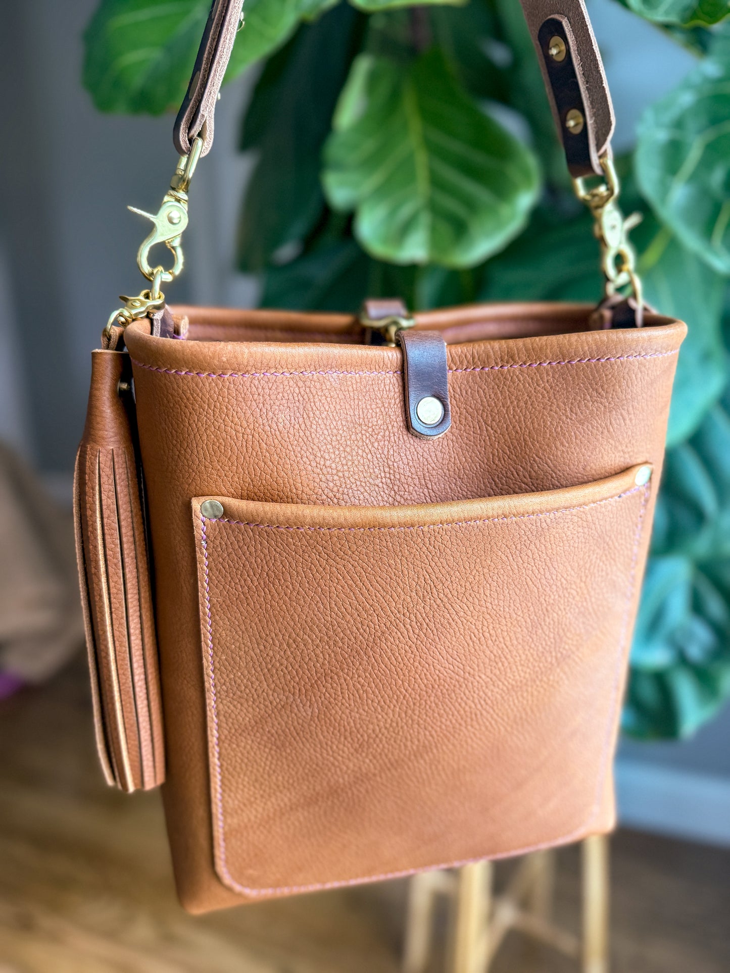 Bennett Bucket in Coffee Kodiak