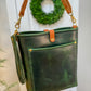 Bennett Bucket in Emerald Horween Puttman Leather