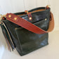 Bennett Bucket in Pine Cuoio Italian Leather