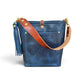 Bennett Bucket in Horween Cobalt Full Grain Leather