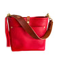Bennett “shorty” Bucket in Ruby Vachetta
