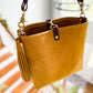 Hobo Bucket in Wheat Modesto Horween Leather