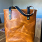 Tall Tote in Butterscotch Horween