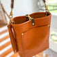 Bennett Bucket in Ginger Vachetta