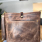 Bennett “shorty” Bucket in Horween Krypto Vetiver Leather
