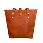 Tall Tote in Horween Montana Cognac