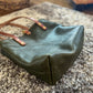 Classic Tote in Olive Italian Vachetta