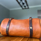Bren Barrel in Toffee Vegetable Tanned Leather