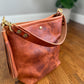 Braxton Bucket in Horween Natural Derby