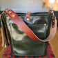 Bennett Bucket in Pine Cuoio Italian Leather