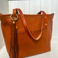Carryall Tote in Ginger Vachetta