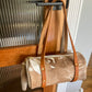 Bren Barrel in Vintage Cowhide Leather