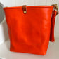 Bennett Bucket in Mandarin Vachetta