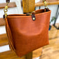 Bennett Bucket in Tawny Full Grain Leather