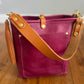 Bennett Bucket in Vachetta Lilac