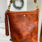 Braxton Bucket in Horween Natural Derby