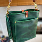 Bennett Bucket in Emerald Horween Puttman Leather