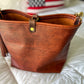 Hobo Bucket in Full Grain Rushmore Leather