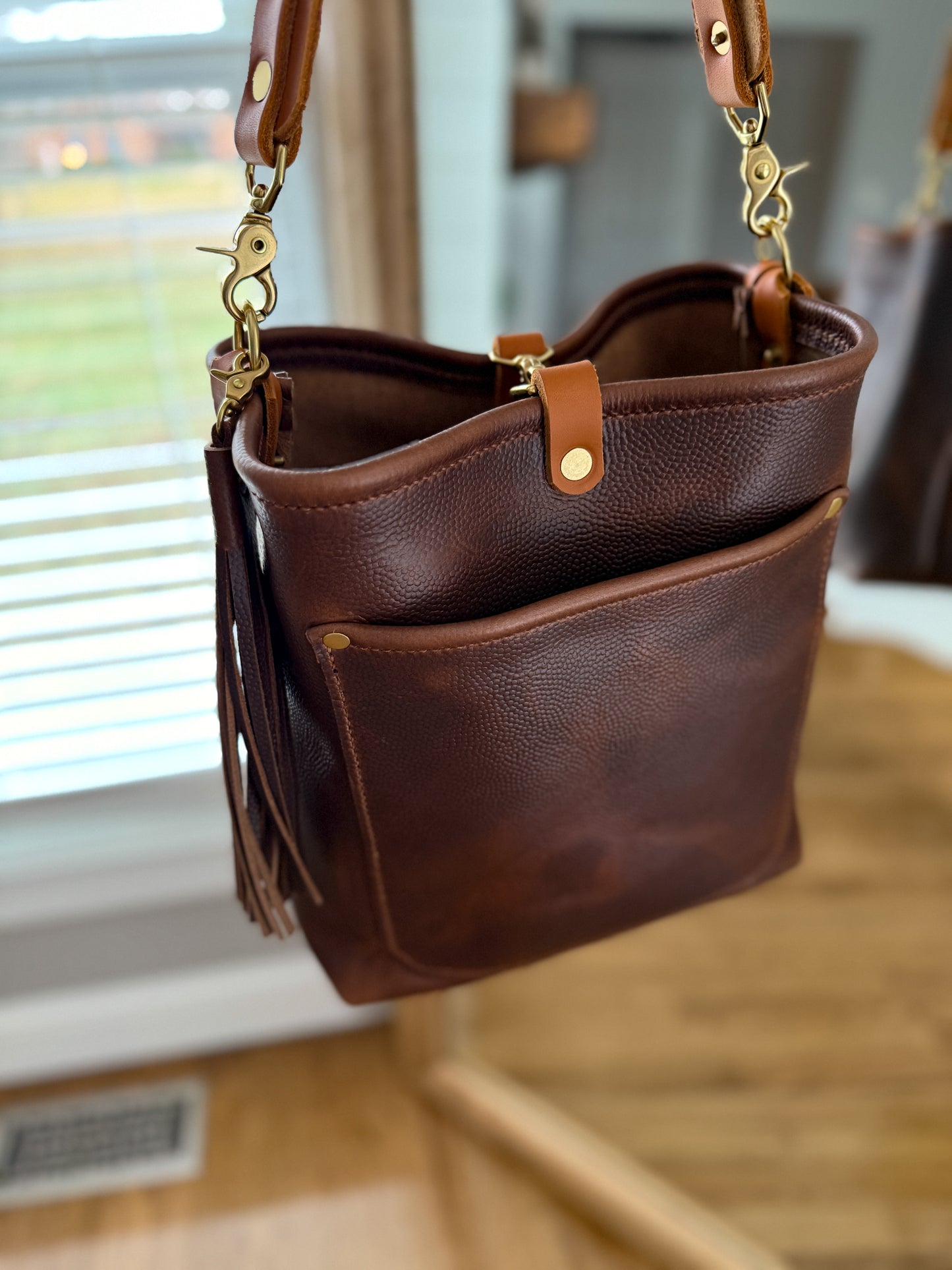 Bennett Bucket in Horween Football Limited Edition