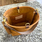 Hobo Bucket in Desert Sand Full Grain Leather