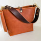 Bennett Bucket in Tawny Full Grain Leather
