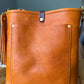 Bennett Bucket in Ginger Vachetta