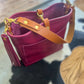 Bennett “shorty” Bucket in Lilac Vachetta