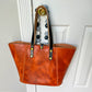 Large Shopper Tote in Horween English Tan Derby Leather