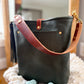 Bennett Bucket in Evergreen Vachetta