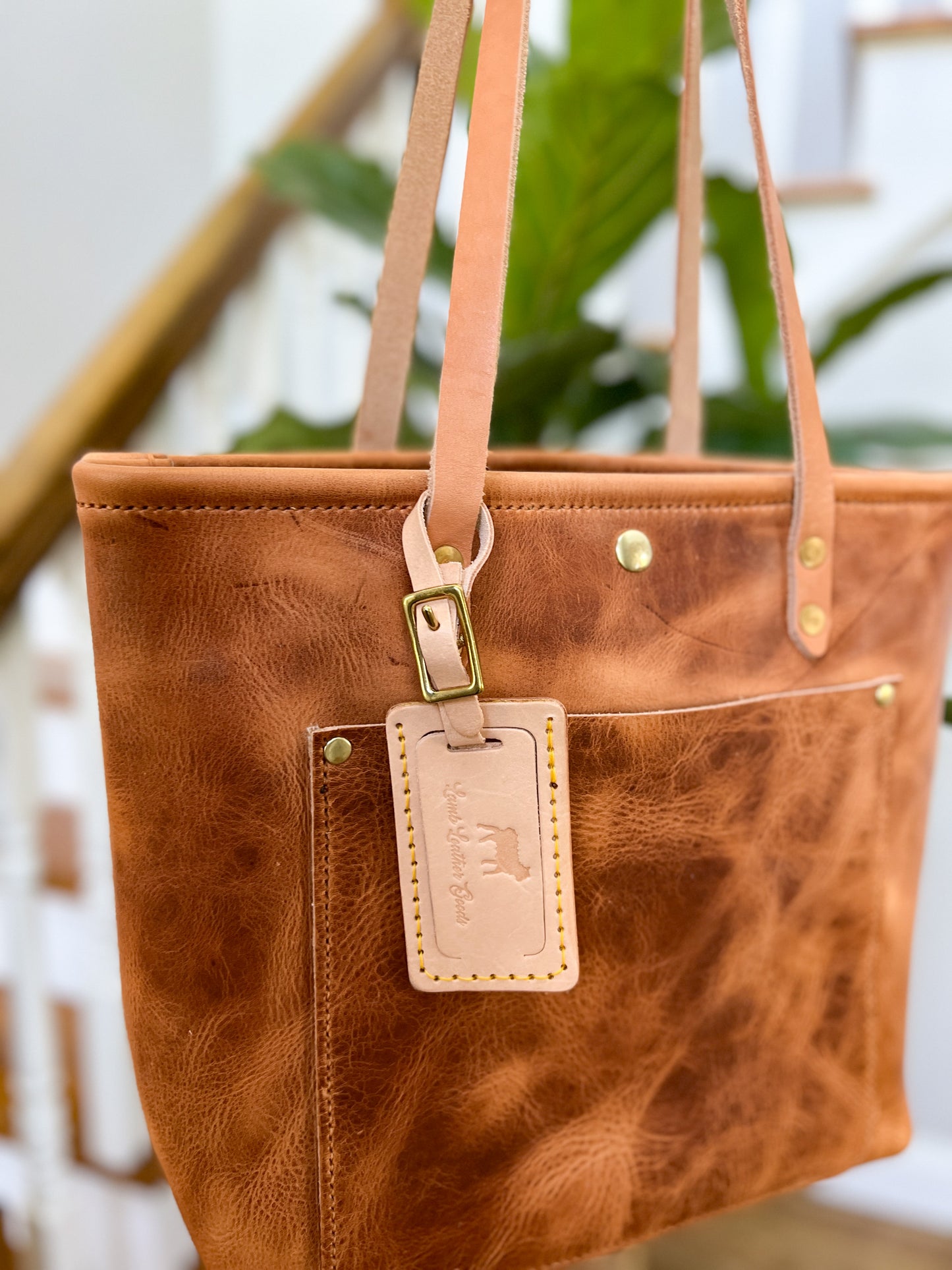 Classic Tote in Horween Natural Derby