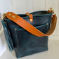 Bennett Bucket in Horween Marine Blue