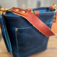 Bennett Bucket in Horween Cobalt Derby Veg Tan Leather