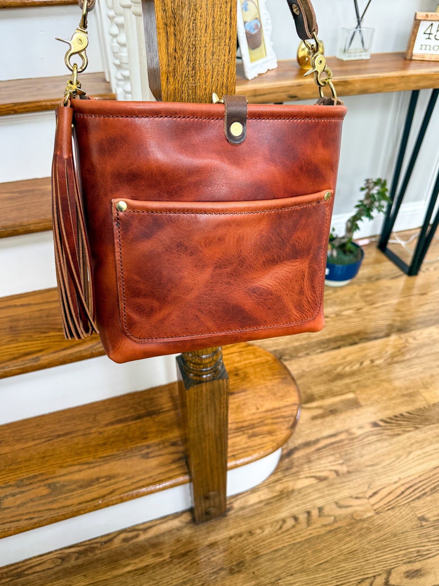 Bennett “shorty” Bucket in Horween English Tan