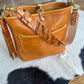 Bennett “shorty” Bucket in Honey Saffron Italian Leather