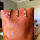 Tall Tote in Horween Montana Cognac