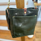 Bennett Bucket in Pine Cuoio Italian Leather